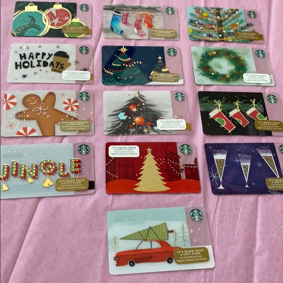 STARBUCKS (13)CHRISTMAS HOLIDAY GIFT CARD PRESENT - Picture 4 of 11